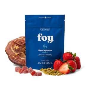 FOY Nightime Strawberry 1:1:1 Edibles 20-pack (Hybrid Indica) {100mg}